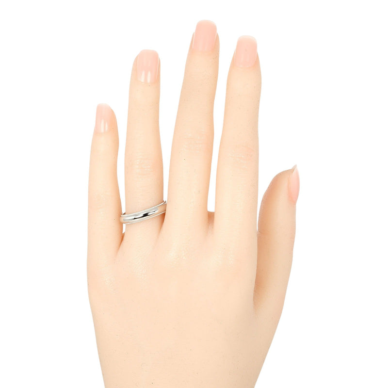 [Tiffany & Co.]TIFFANY&Co.
 Tugasiza Milgrein No. 13.5 링 / 링 
 4mm 모델 PT950 플래티넘 대략 8.1G Milgrain Ladies A Rank