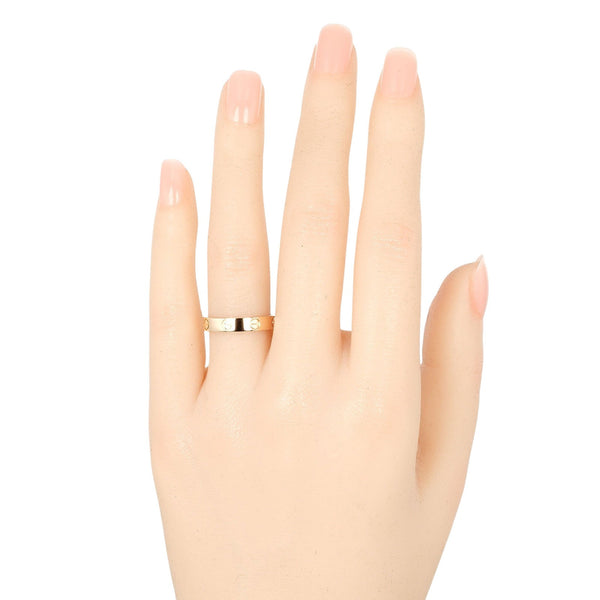 【CARTIER】カルティエ
 ミニラブ ウェディング 10号 リング・指輪
 K18ピンクゴールド 約3.4g mini love wedding レディースAランク