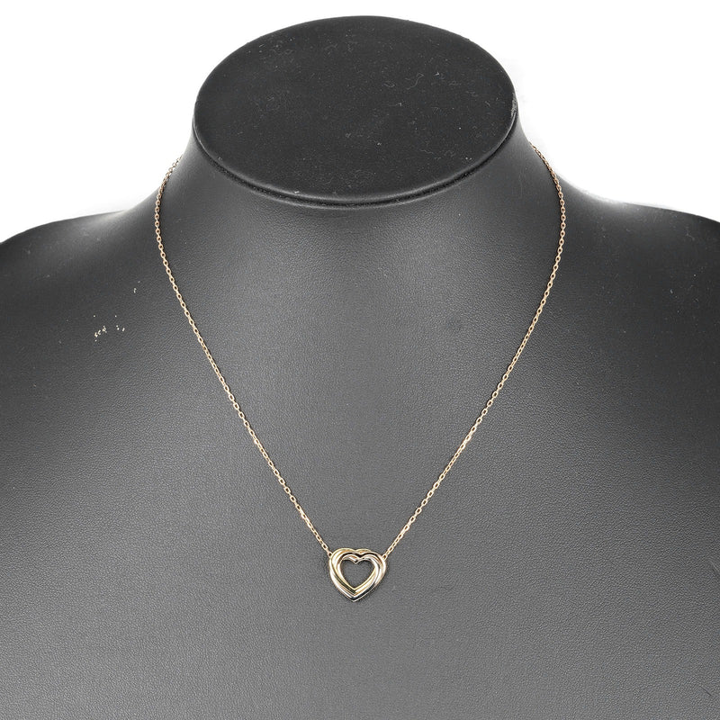 [Cartier] Cartier 
 Trinity Heart Necklace
 18KGold x YG PG WG Approximately 4.19g TRINITY HEART Ladies A Rank