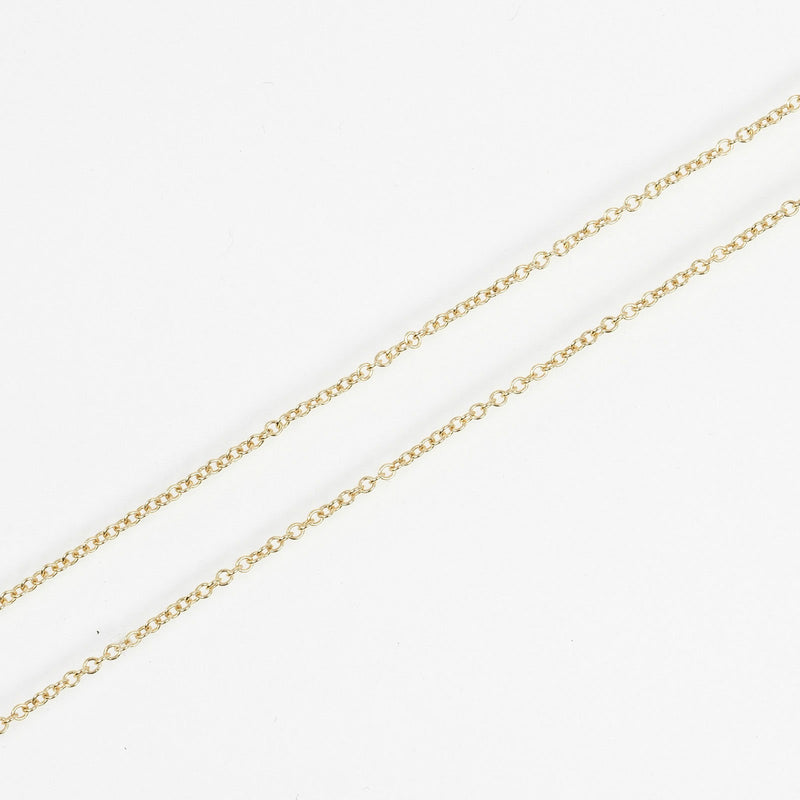 [Tiffany & co.]TIFFANY&Co.
 T Smile Large Necklace
 18KYellow Gold Approximately 3.6g T Smile Large Ladies A Rank