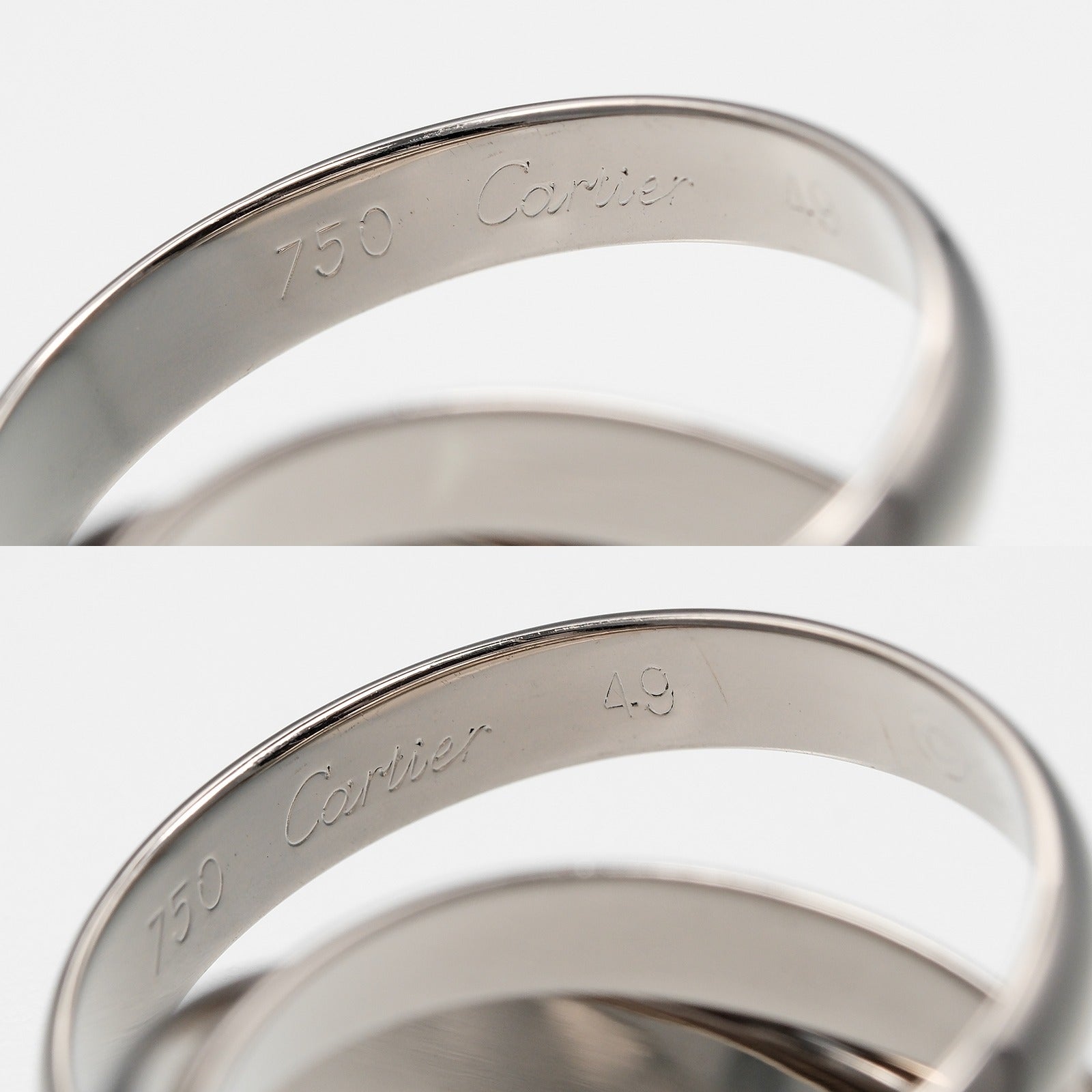 CARTIER】カルティエ トリニティ リング・指輪 9号 – NISHIKINO