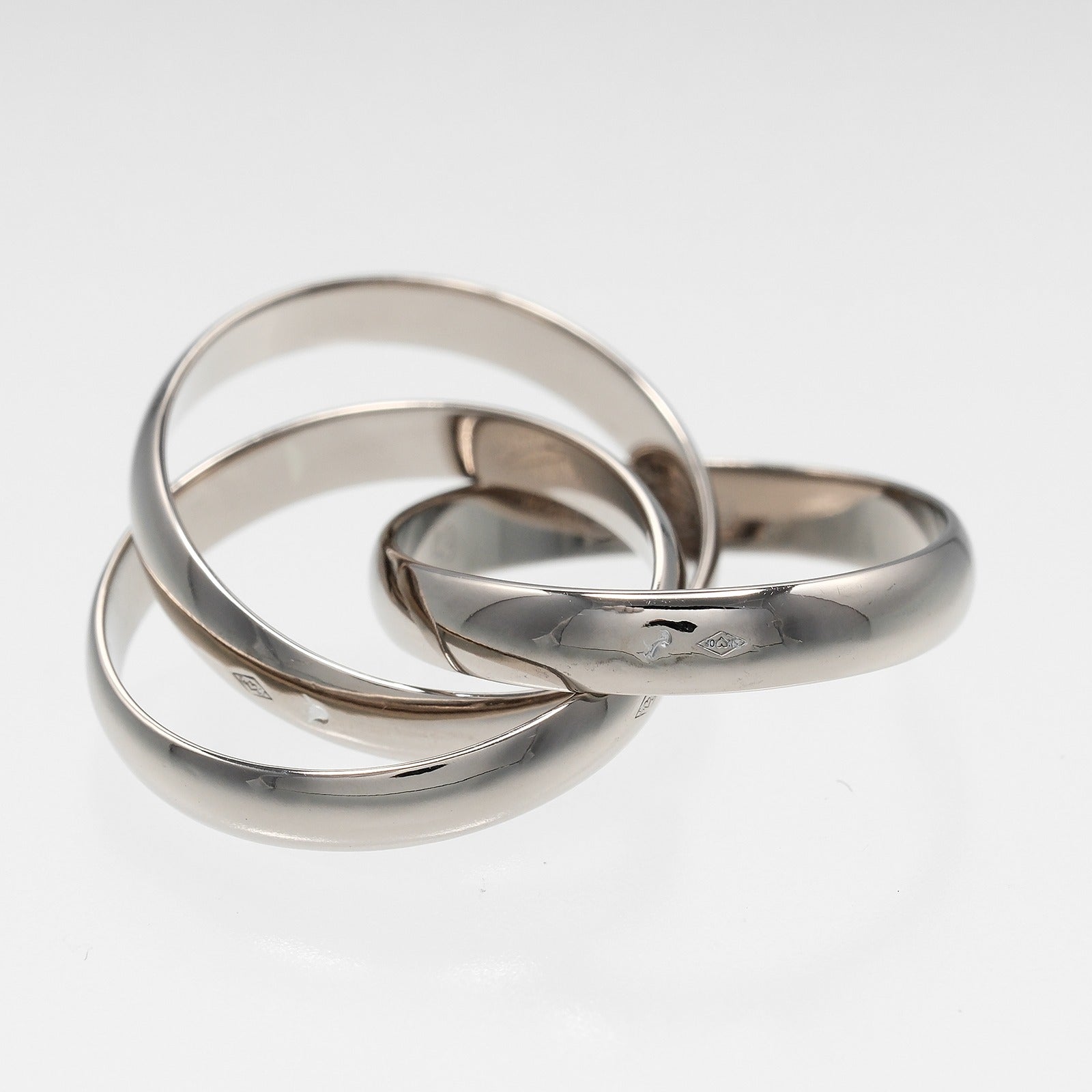 【新品仕上げ】カルティエ トリニティ リング 9.5号 6566 新品仕上げ】カルティエ トリニティ リング 9.5号 6566