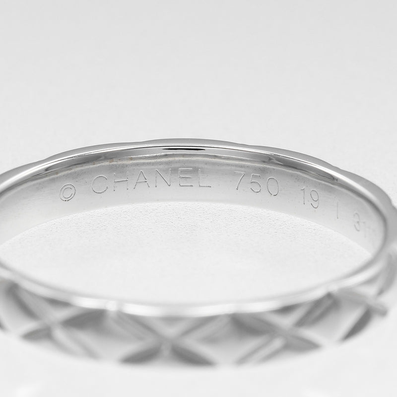 CHANELマトラッセ　リング マトラッセ シャネル CHANEL リング 指輪 約18.5号 Pt950