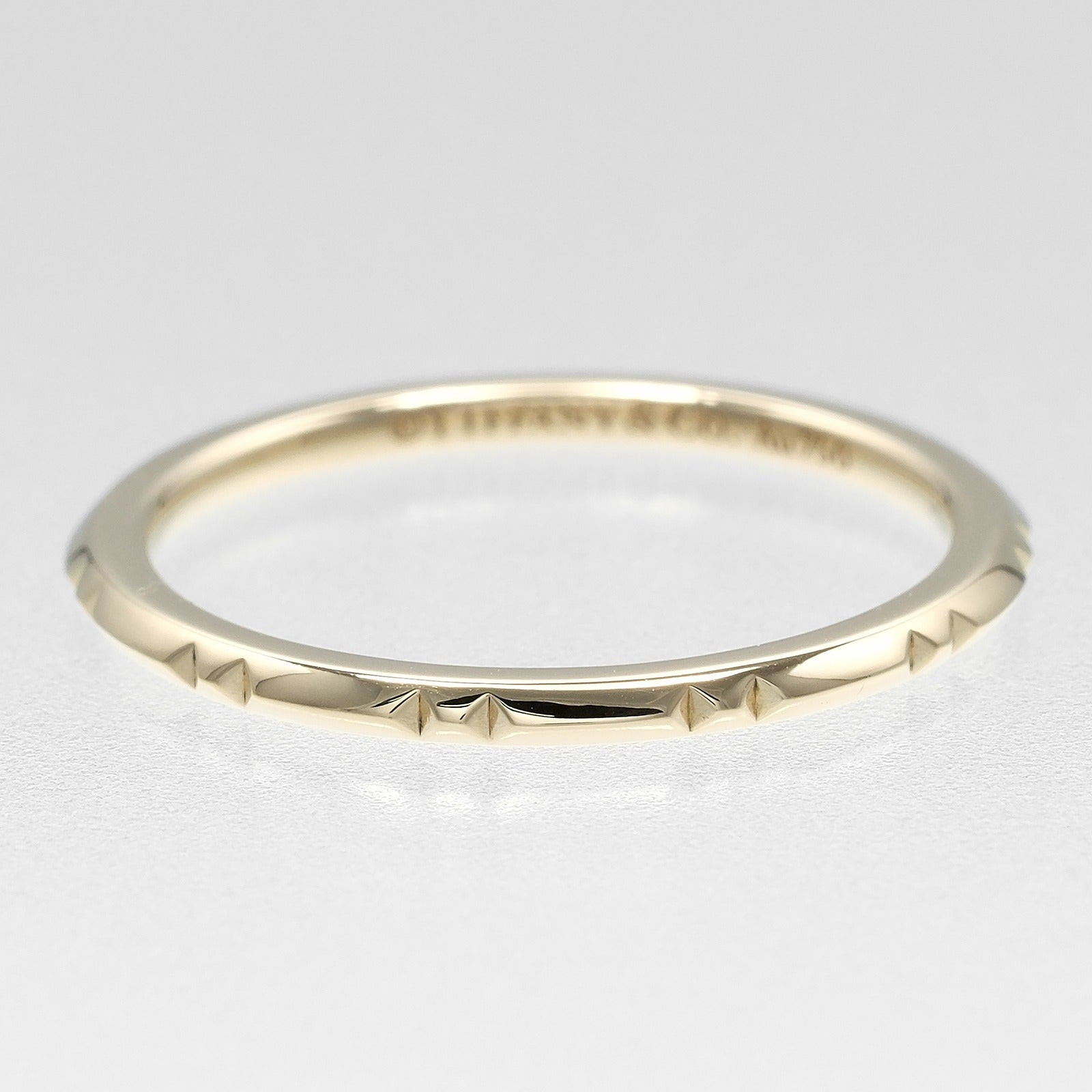 TIFFANY&Co.】ティファニー トゥルー バンド リング・指輪 13.5号 