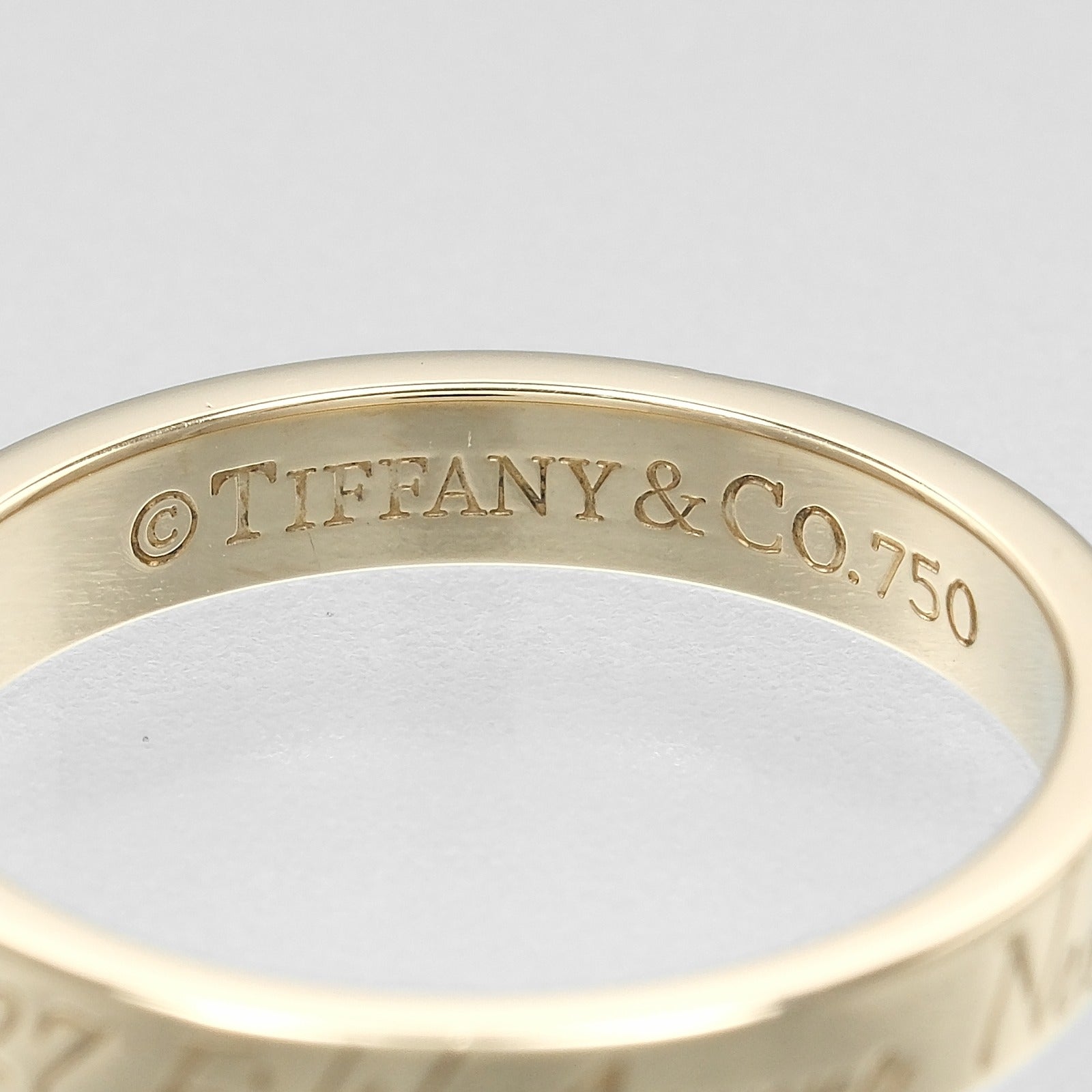 TIFFANY&Co.】ティファニー ノーツ リング・指輪 7.5号 – NISHIKINO