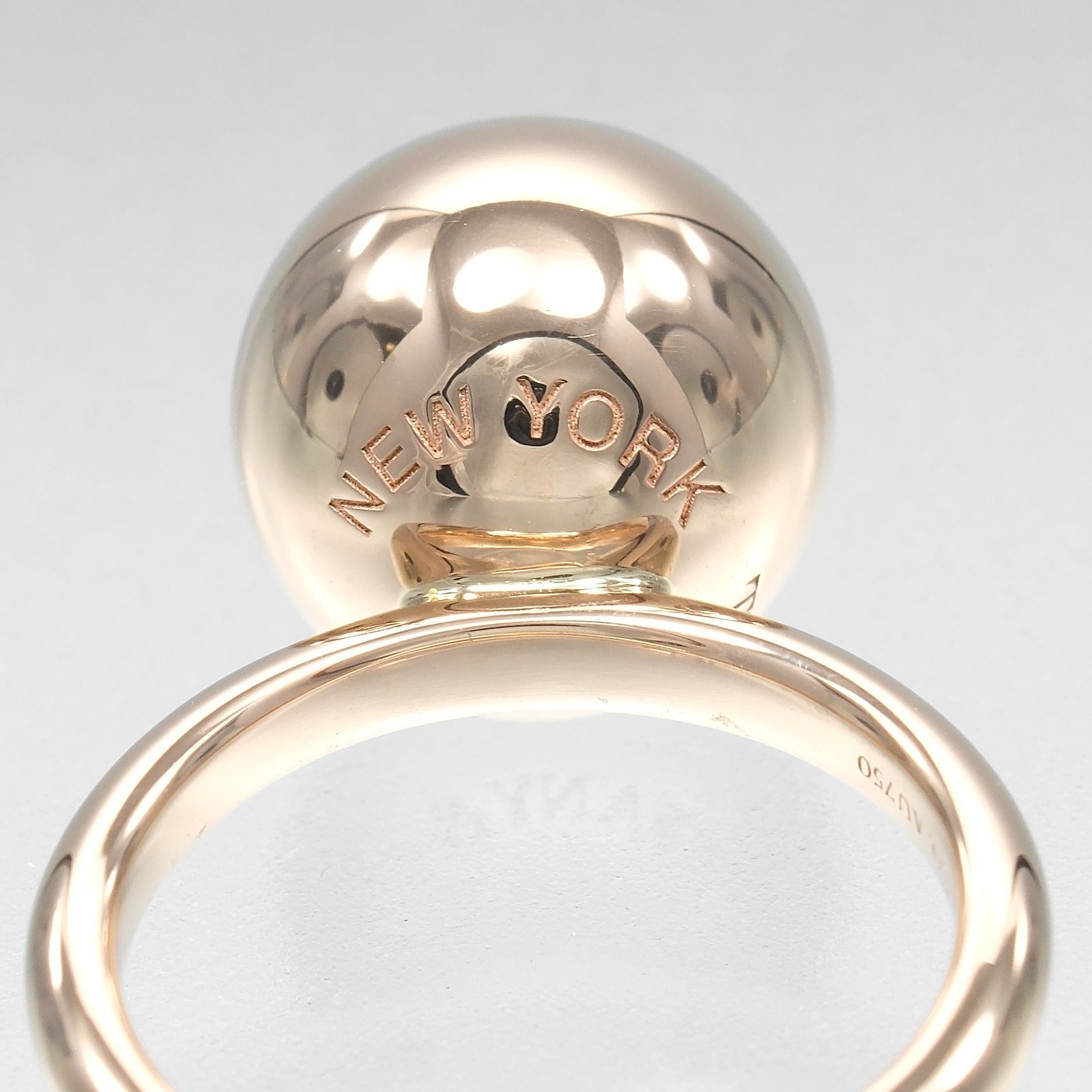 TIFFANY&Co.】ティファニー ハードウェア ボール リング・指輪 9号