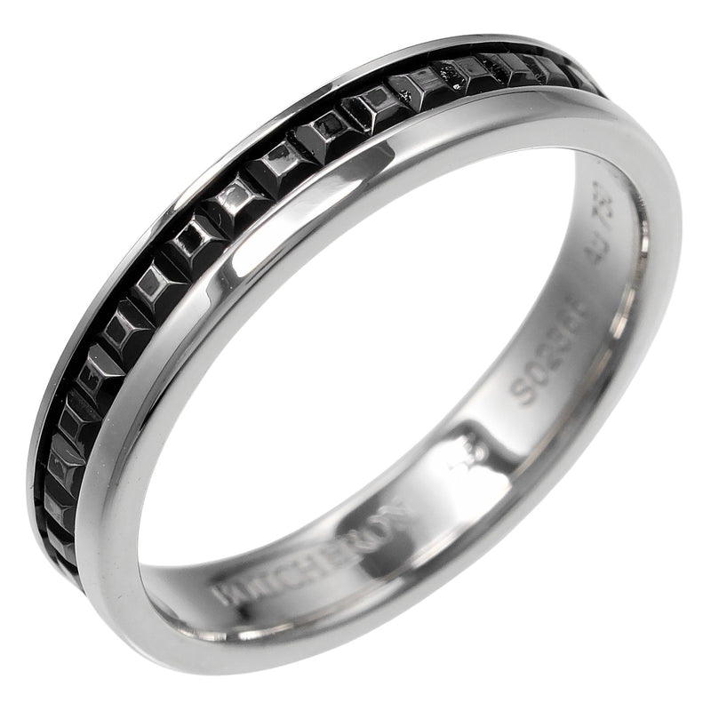 【Boucheron】ブシュロン キャトル ハーフ ブラック リング・指輪
 14.5号