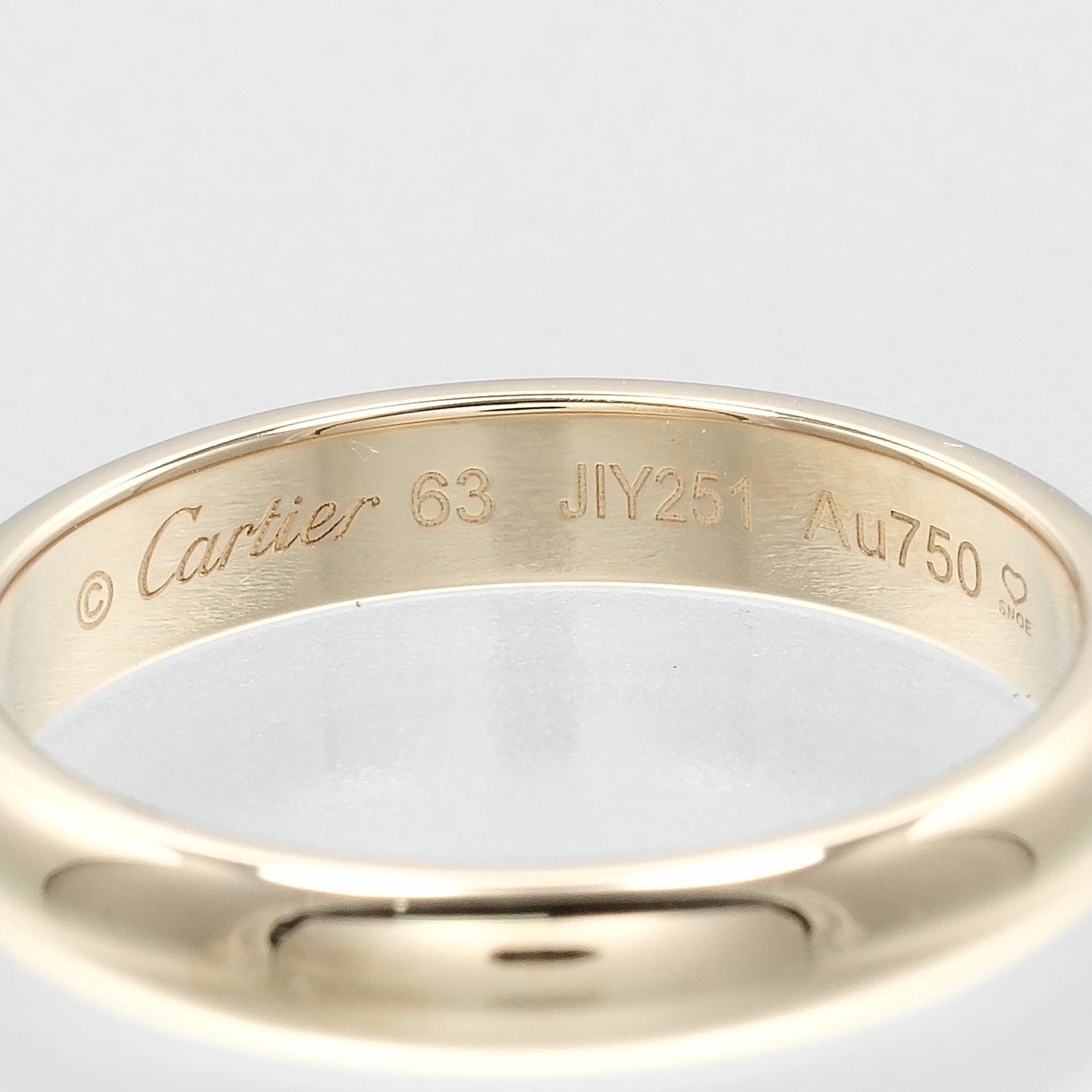 CARTIER】カルティエ 1895 ウェディング リング・指輪 22.5号