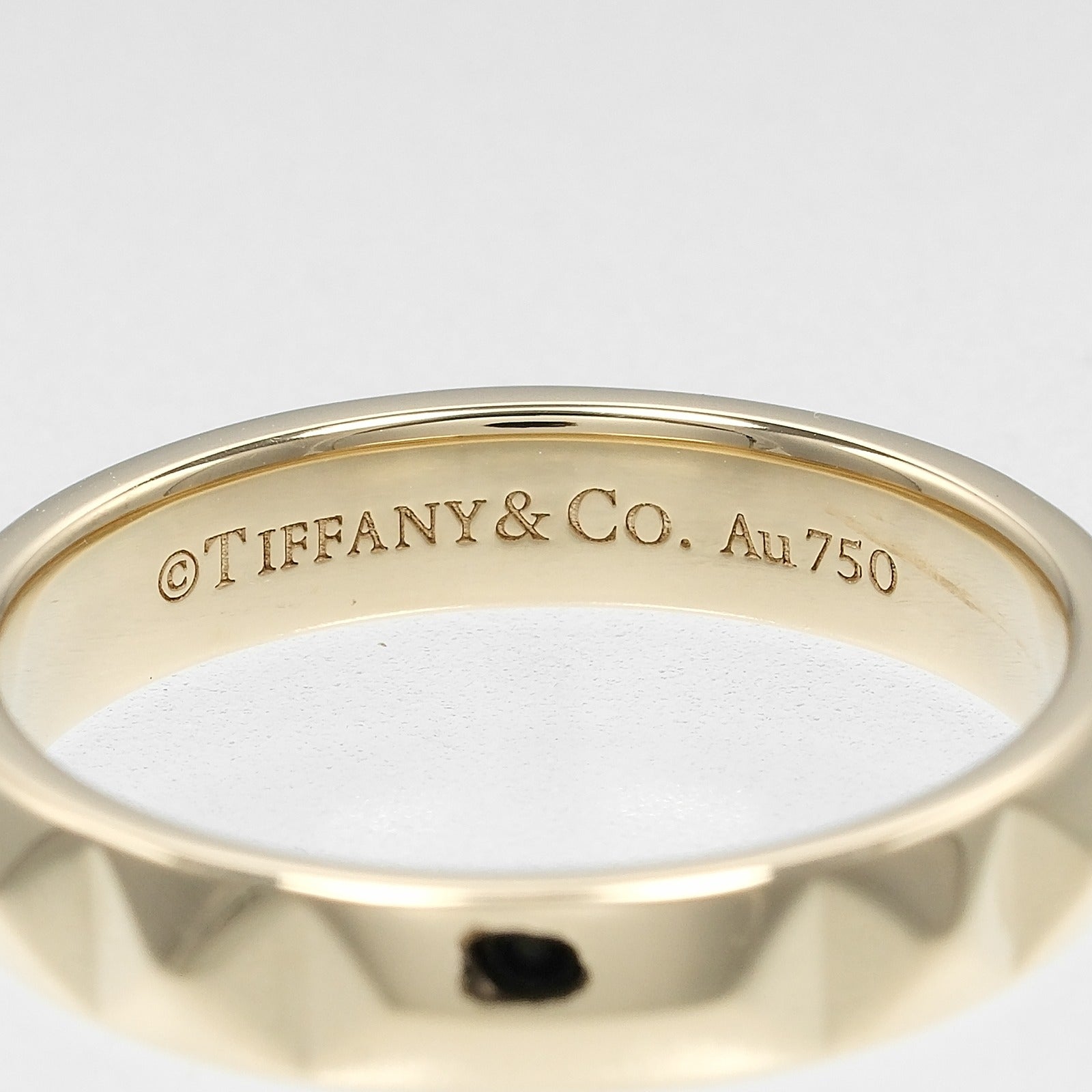 TIFFANY&Co.】ティファニー トゥルーバンド リング・指輪 15号