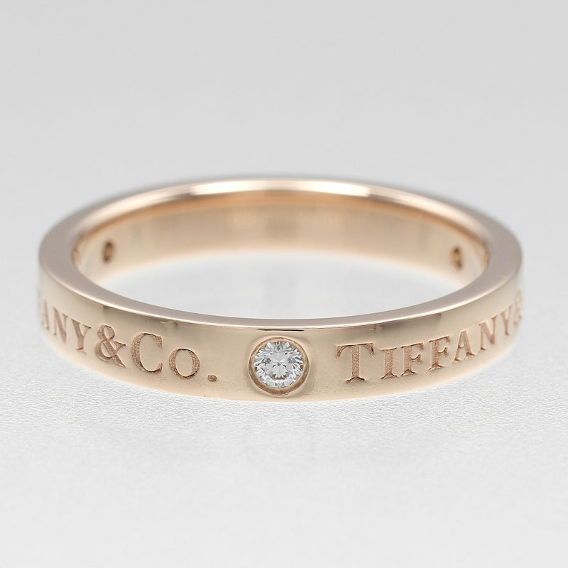 な*な様 Tiffany & Co. フラットバンドリング 9号 TIFFANY&Co.】ティファニー フラットバンド リング・指輪 9号