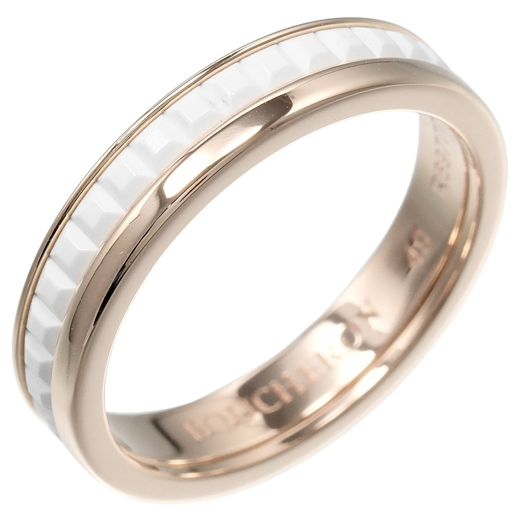 Boucheron】ブシュロン キャトル ハーフ ホワイト リング・指輪 8.5号