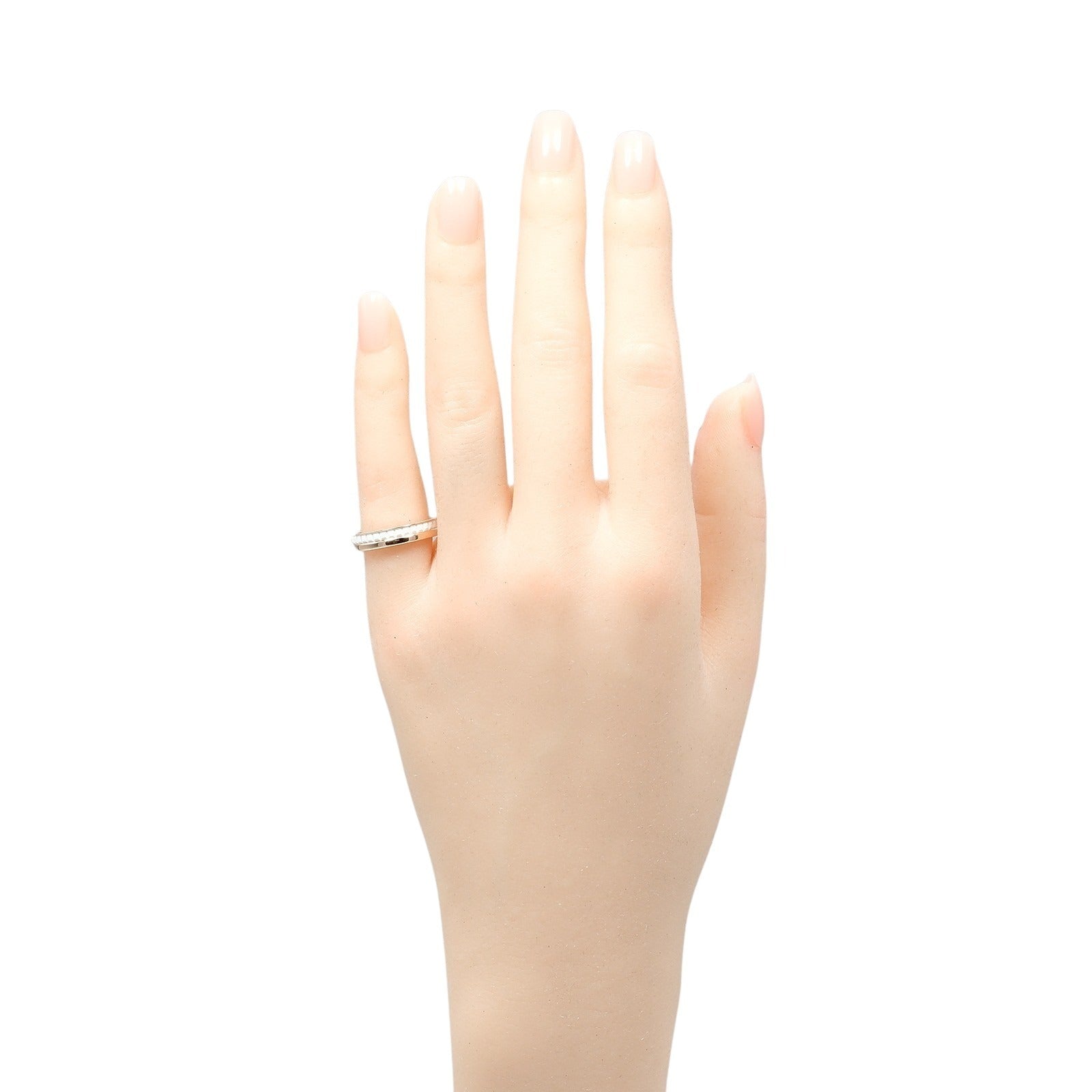 Boucheron】ブシュロン キャトル ハーフ ホワイト リング・指輪 8.5号