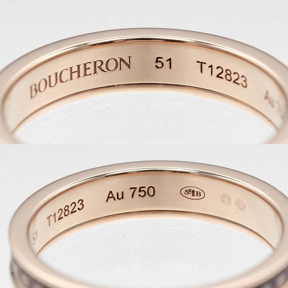 Boucheron】ブシュロン キャトル クラシック ハーフ リング・指輪 11号