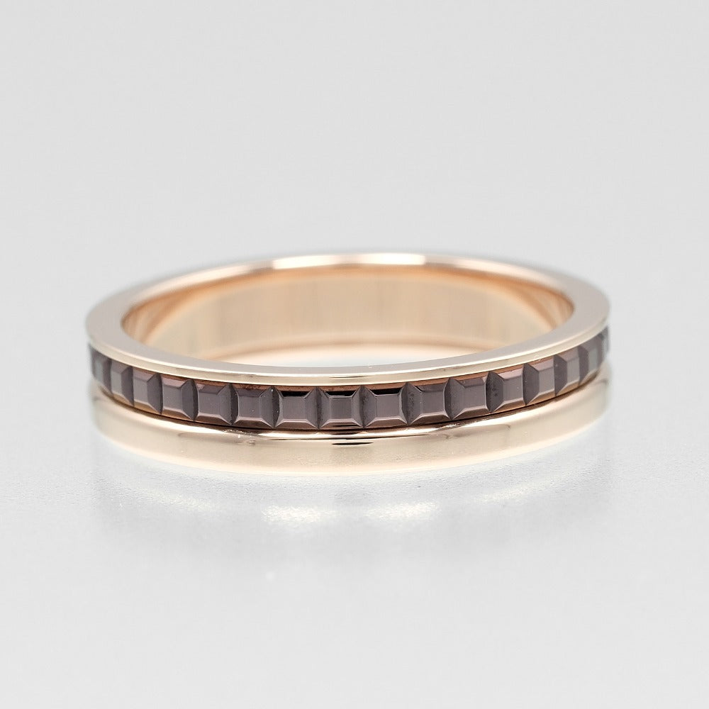 Boucheron】ブシュロン キャトル クラシック ハーフ リング・指輪 11号