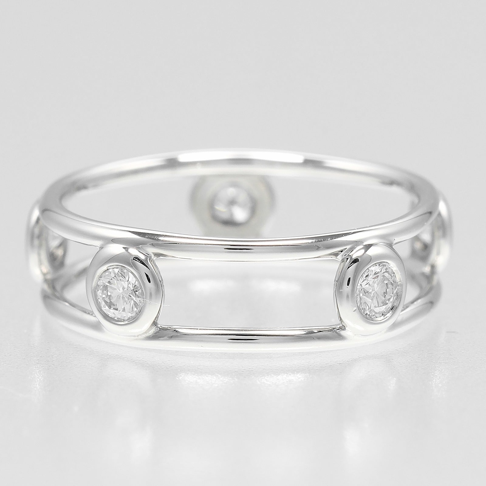 TIFFANY&Co.】ティファニー ダブルワイヤー リング・指輪 10号