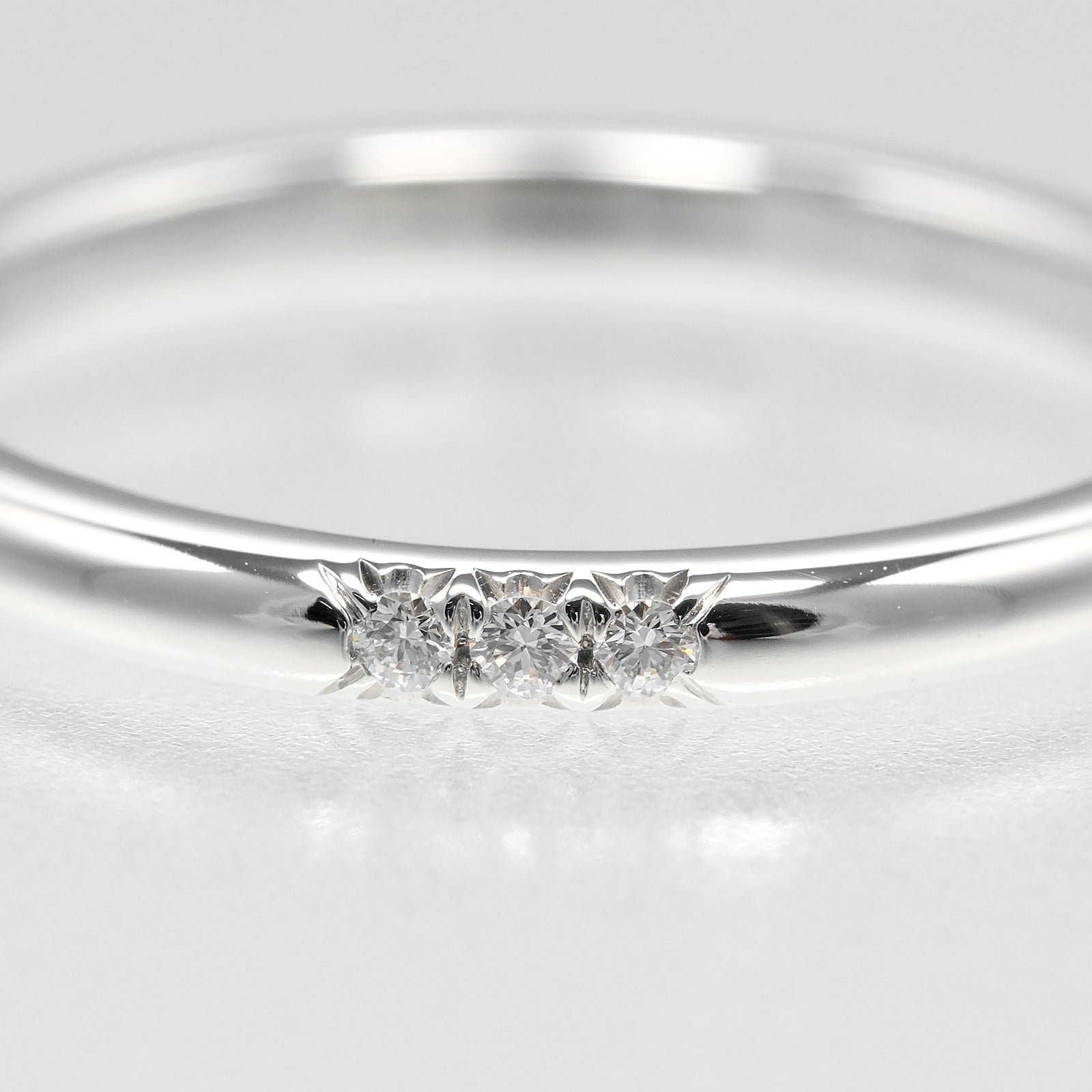 ティファニー ダイヤモンドリング ウェディング フォーエバー 大きめ 12号 TIFFANY&Co.】ティファニー フォーエバー ウエディング クラシック