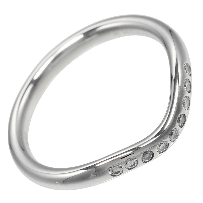 TIFFANY&Co.】ティファニー カーブドバンド リング・指輪 6.5号