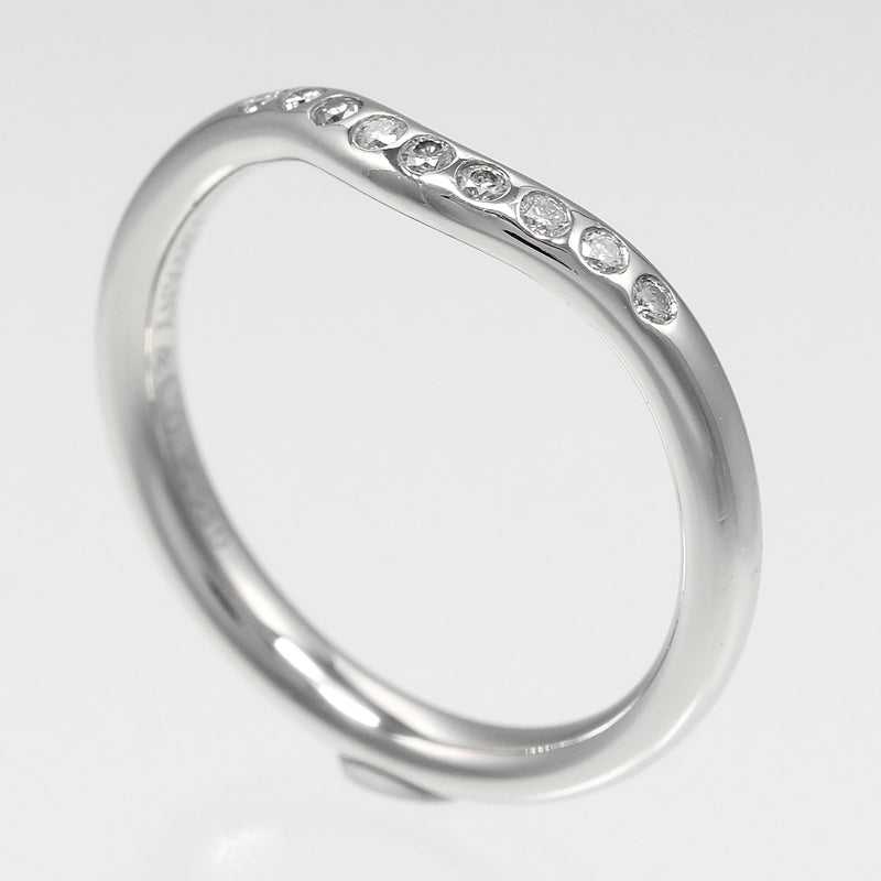 TIFFANY&Co.】ティファニー カーブドバンド リング・指輪 6.5号