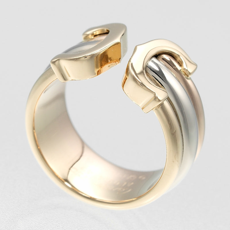 CARTIER】カルティエ 2C スリーカラー リング・指輪 8号 – NISHIKINO