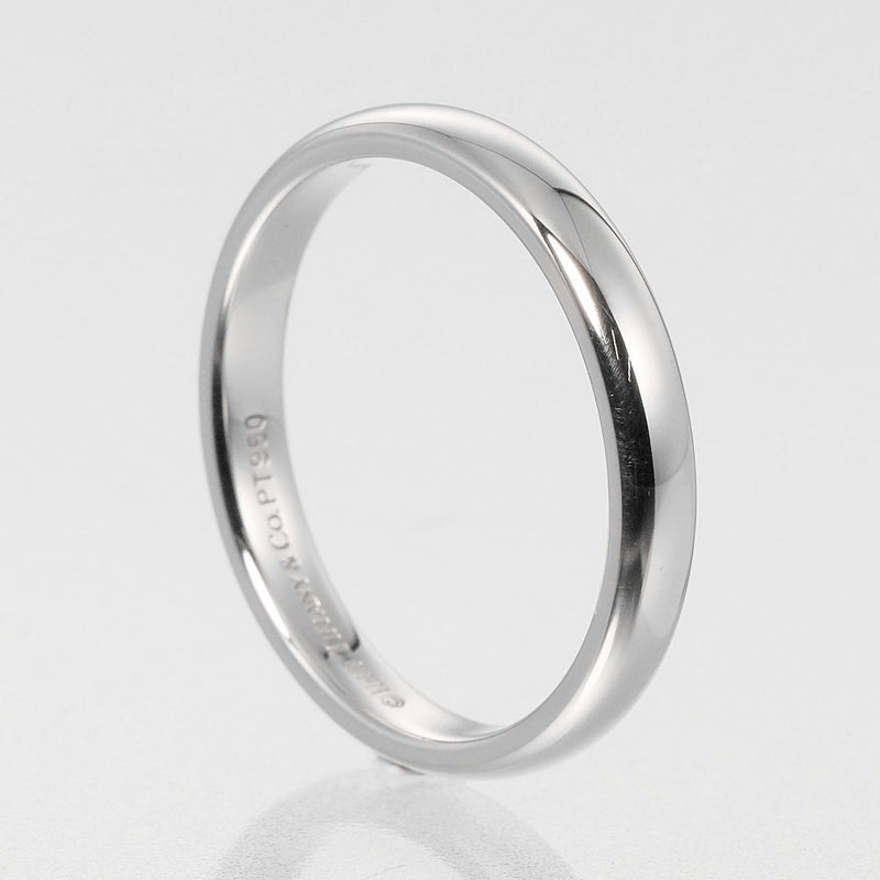 [Tiffany & co.]TIFFANY&Co. Forever Wedding No. 13.5 Ring Classic Band 3mm Model 4.82G PT950 Platinum Approximately 4.82g Forever Wedding Ladies A+Rank