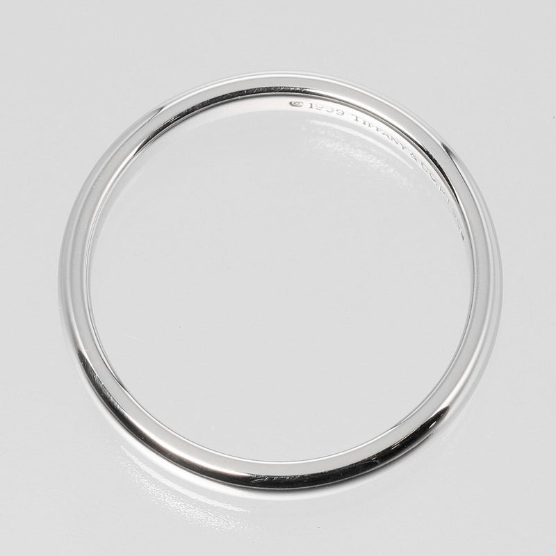 [Tiffany & co.]TIFFANY&Co. Forever Wedding No. 13.5 Ring Classic Band 3mm Model 4.82G PT950 Platinum Approximately 4.82g Forever Wedding Ladies A+Rank