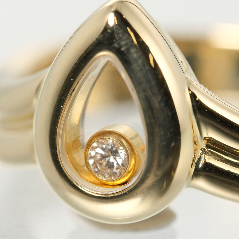 [Chopard] Chopard 
 Happy Diamond Drop No. 11 Anillo / anillo 
 7.25g K18 Oro amarillo x 1p Diamante alrededor de 7.25 g Damas de diamantes felices Damas A+Rango