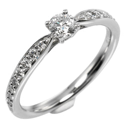 [Tiffany & co.]TIFFANY&Co.
 Harmony 7.5 Ring
 0.19ct VVS1/I/3EX PT950 Platinum x Diamond about 2.74g Harmony Ladies A Rank