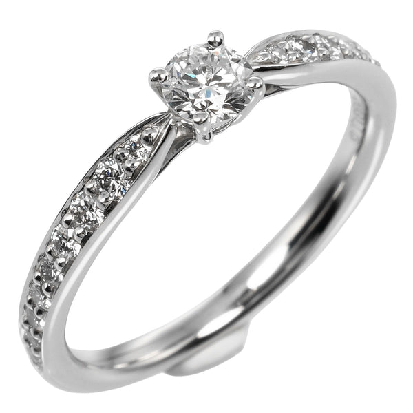 [Tiffany & co.]TIFFANY&Co.
 Armonía 7.5 Anillo / anillo 
 0.19ct vvs1/i/3Ex PT950 Platinum X Diamond Aproximadamente 2.74 g de armonía Damas un rango