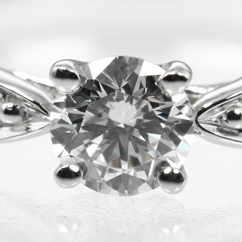 [Tiffany＆Co。]TIFFANY&Co.
 和声7.5戒指 /戒指 
 0.19CT VVS1/I/3EX PT950白金X钻石大约2.74克和谐女士