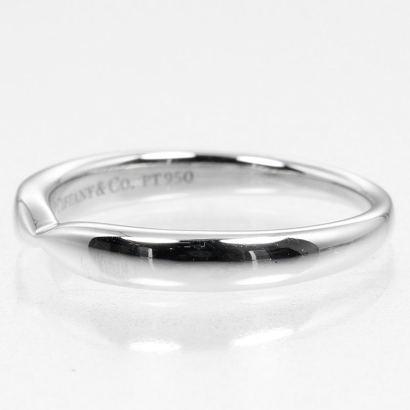 [Tiffany & CO.] Tiffany Harmony No. 7 Ring / Ring PT950 Platinum environ 3,45 g Harmony mesdies un rang