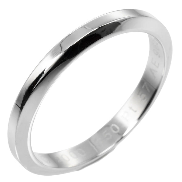 [Cartier] Cartier de Clation No. 16.5 Ring 3mm model PT950 Platinum Approximately 5.23g DECLARATION Men A Rank