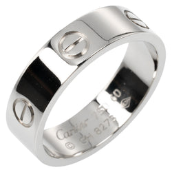 [Cartier] Cartier Love No. 20 Anillo / anillo 18KOro blanco aproximadamente 8.65 g de amor a los hombres un rango