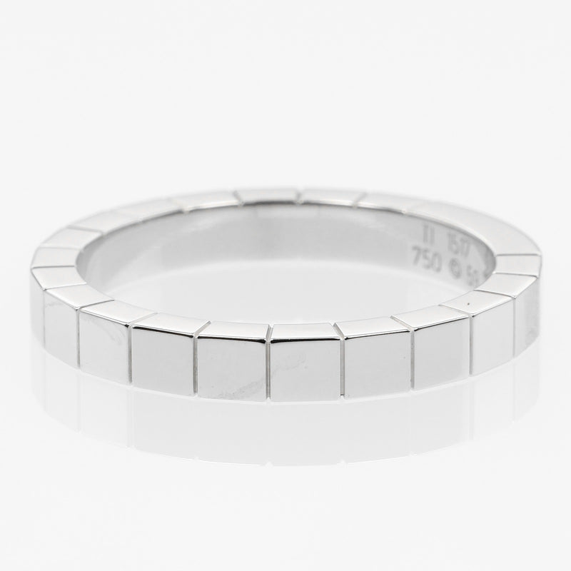 [Cartier] Cartier 
 Lanieres No. 18.5 Ring
 18KWhite Gold Approximately 7.11g Lanieres Men's A Rank