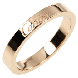 [Cartier] Cartier C Du Engrave 10.5 Anillo / anillo 18KPink Gold alrededor de 3.7G C C Co English Ladies A Rank