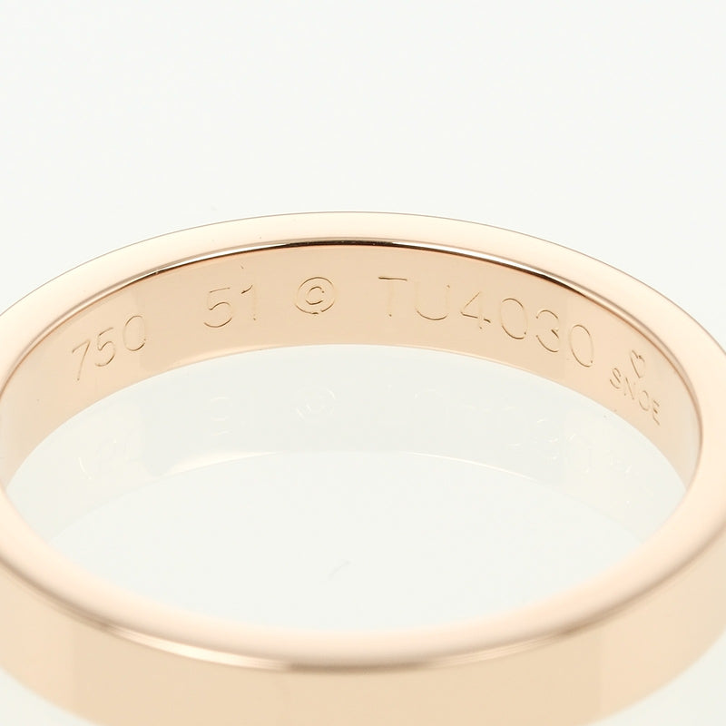 [Cartier] Cartier C Du Engrave 10.5 Anillo / anillo 18KPink Gold alrededor de 3.7G C C Co English Ladies A Rank