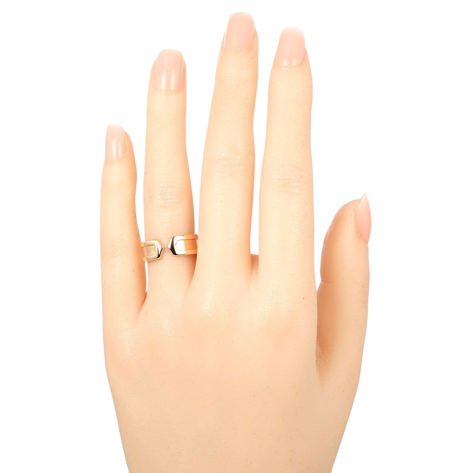 CARTIER】カルティエ 2C 10号 リング・指輪 K18ピンクゴールド 約6.7g