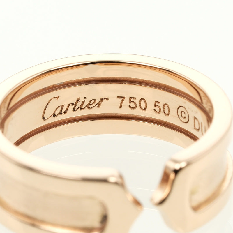 [Cartier] Cartier 
 No. 10 Ring
 18KRaspberry PinkGold about 6.7G 2C Ladies A Rank