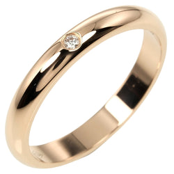 [Cartier] Cartier 1895 Boda 7 Anillo / Anillo 18KPink Gold X Diamond aproximadamente 2.21G 1895 Ladies de bodas un rango