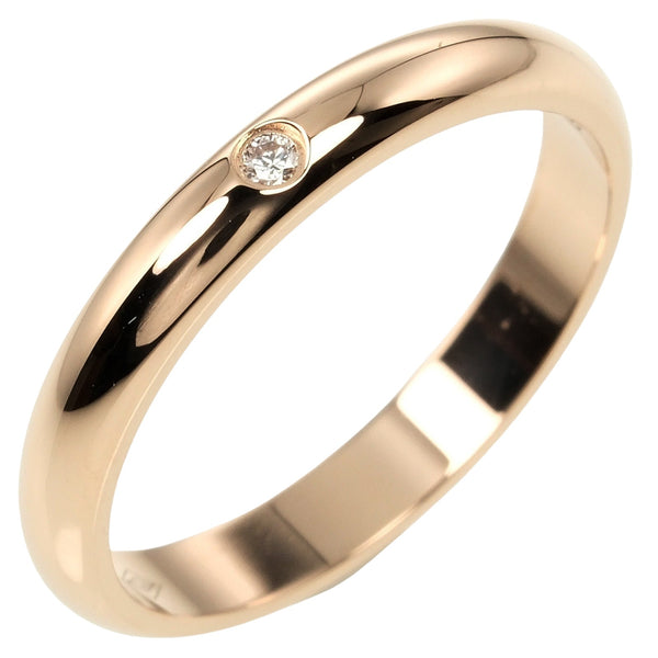 [Cartier] Cartier 
 1895 wedding No. 7 Ring
 18KRaspberry PinkGold x Diamond about 2.21g 1895 Wedding Ladies A Rank