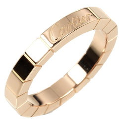 [Cartier] Cartier Lanieres Anillo / anillo No. 8 18KPink Gold aproximadamente 5.4 g de Lanenes Damas un rango