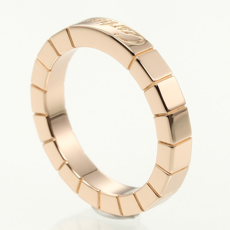 [Cartier] Cartier Lanieres Anillo / anillo No. 8 18KPink Gold aproximadamente 5.4 g de Lanenes Damas un rango