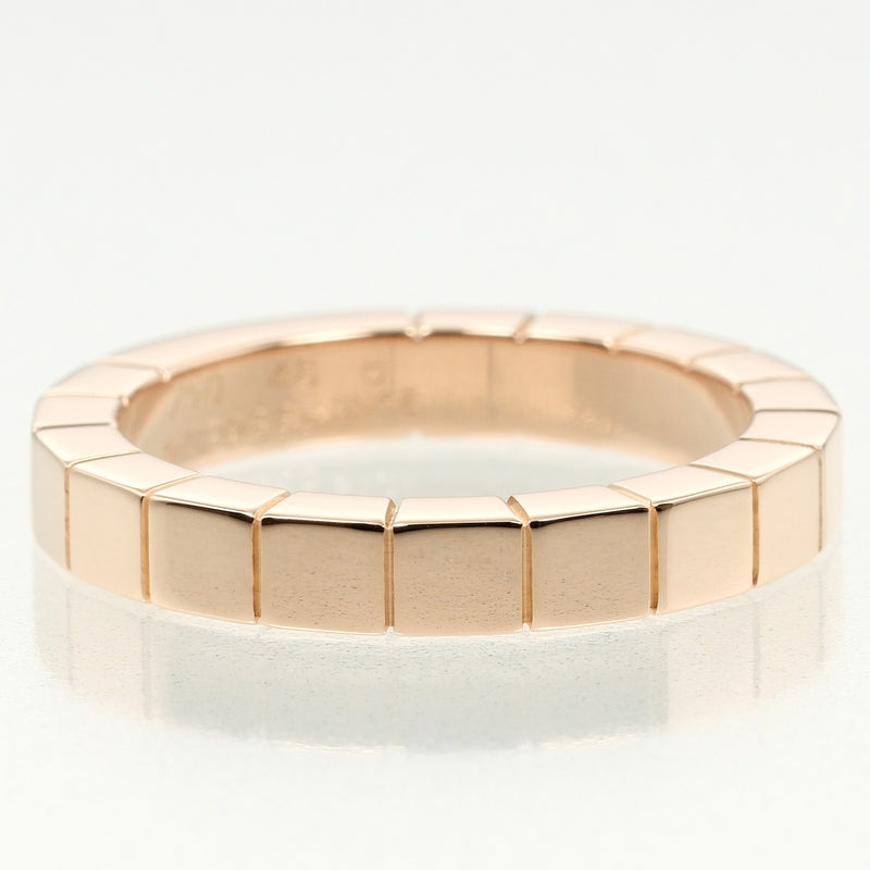 [Cartier] Cartier Lanieres Anillo / anillo No. 8 18KPink Gold aproximadamente 5.4 g de Lanenes Damas un rango