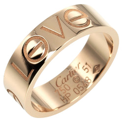 【CARTIER】カルティエ
 ラブ 2006年クリスマス 11号 リング・指輪
 K18ピンクゴールド 約5.87g Love Christmas 2006 レディースAランク