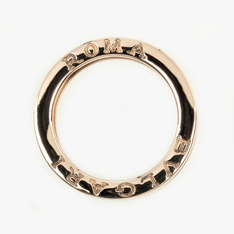 [Bvlgari] Bulgari Beau Zero Zero WAN 2 Band No. 8 Ring / Ring 18K粉红色金X金属约6.9克B.Zero1 2乐队女士