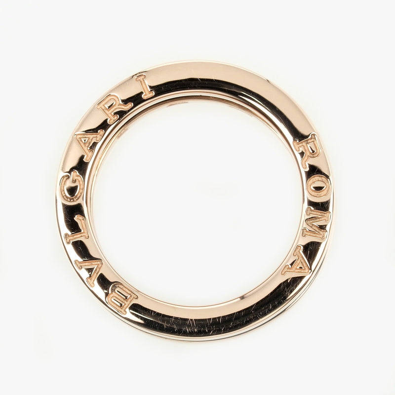 [Bvlgari] Bulgari Beau Zero Zero WAN 2 Band No. 8 Ring / Ring 18K粉红色金X金属约6.9克B.Zero1 2乐队女士