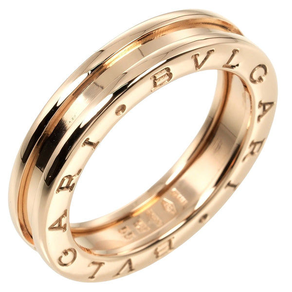 [Bvlgari] bulgari 
 Beezero Wan XS 1 Banda No. 14.5 Anillo / anillo 
 18KPink Gold alrededor de 7.78g Be Zero One XS 1 Band Men A Rank