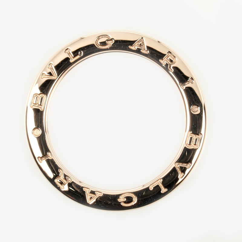 [Bvlgari] Bulgari Beau Zero Wan XS 1 Banda 14.5 Anillo / anillo 18KPink Gold alrededor de 7.78g Be Zero One XS 1 Band Men A Rank