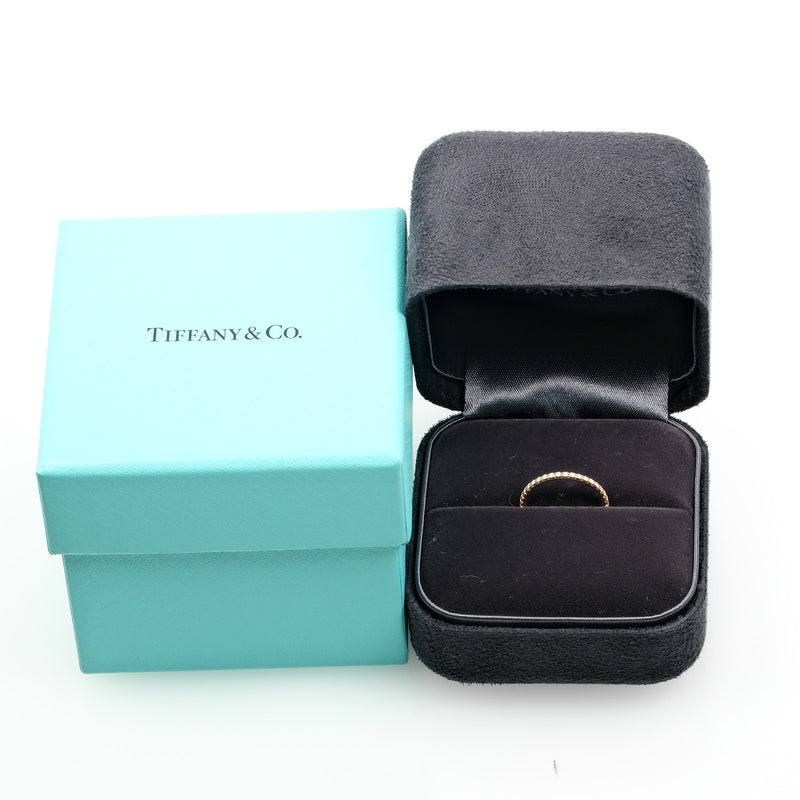 [Tiffany & co.]TIFFANY&Co. Sorest Full Eternity No. 7.5 Anillo / anillo 18KPink Gold X Diamond aproximadamente 1 g de solest floja de eternidad damas un rango