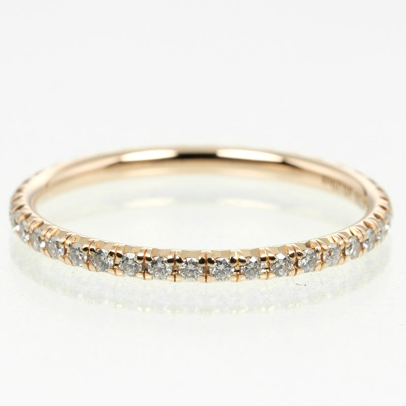 [Tiffany & co.]TIFFANY&Co.
 Sorest Full Eternity No. 7.5 Ring
 18KRaspberry PinkGold x Diamond about 1G SOLEST FULL ETERNITY Ladies A Rank