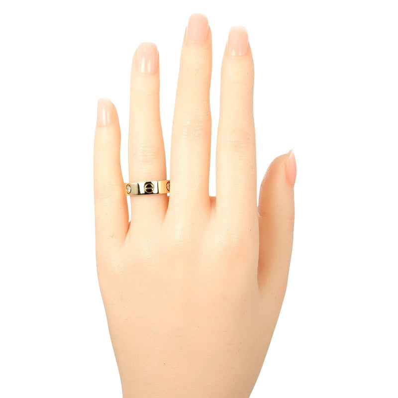 [Cartier] Cartier Love No. 11 Ring 18KYellow Gold x 3P Diamond about 8.28g Love Ladies A Rank